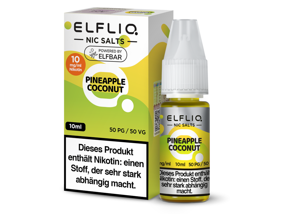 ElfLiq by Elfbar - Pineapple Coconut 10ml - 10mg