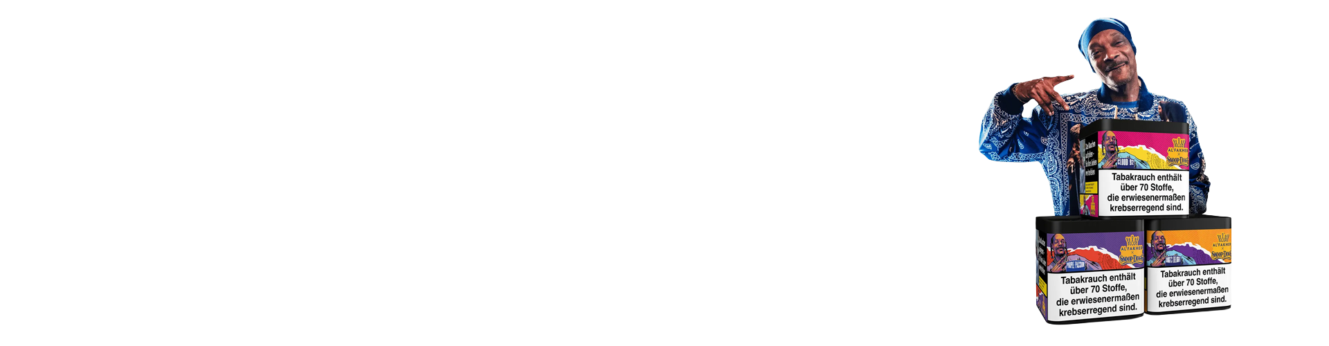 Al Fakher x Snoop Dogg Tabak jetzt kaufen!